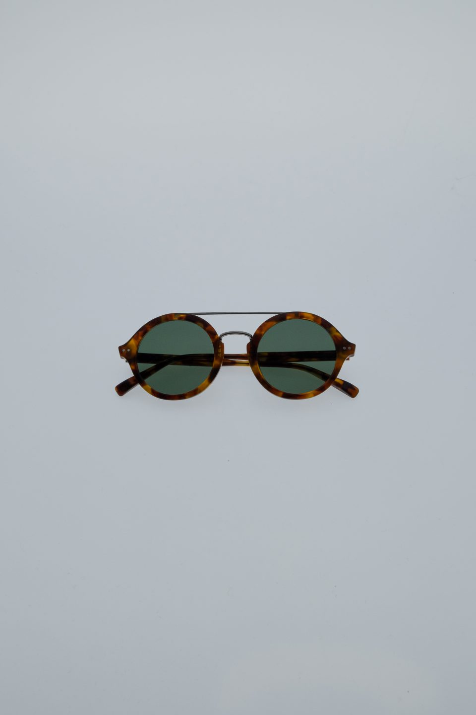 Wally in Tortoise with Green Lens