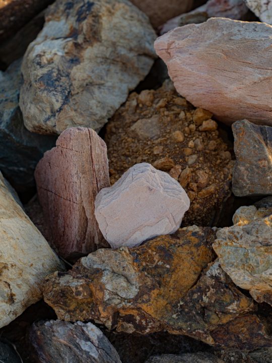 COLOUR UNDERFOOT: MUSINGS ON THE HUES OF ROCKS