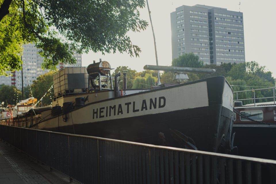 NAVIGATING BERLIN’S ART SCENE ON PETR HOŠEK’S GALLERY BOAT
